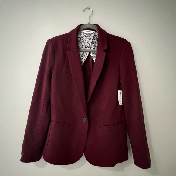 Old Navy Classic Ponte Knit Blazer M - Picture 4 of 8